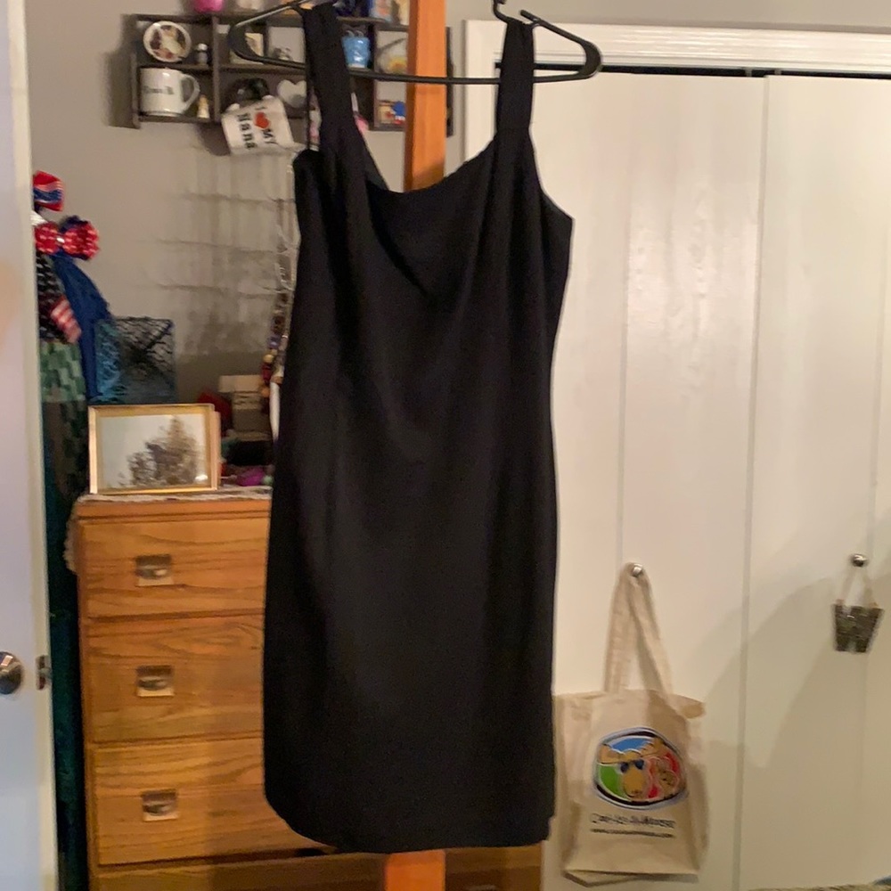 Short black dress